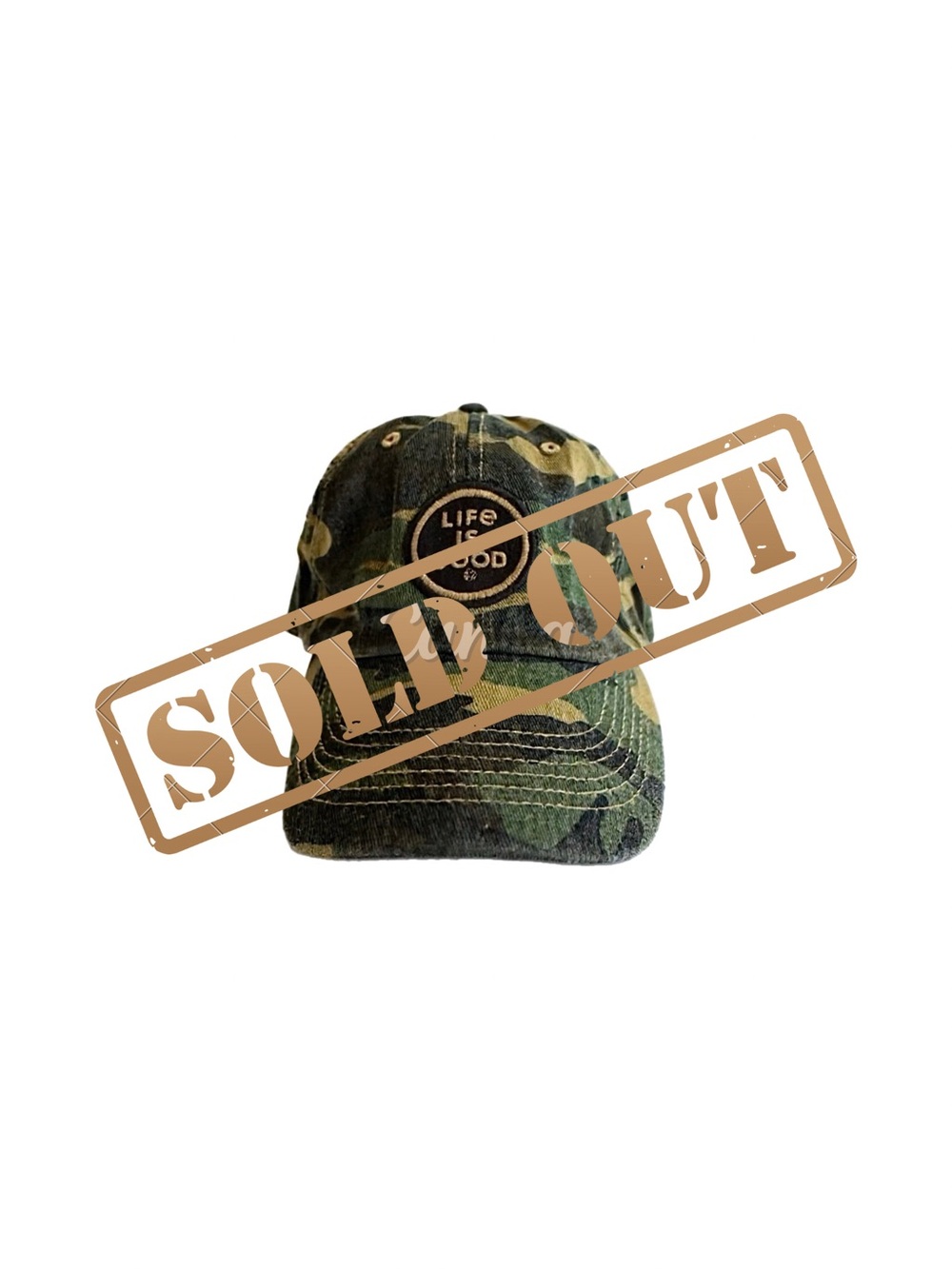 Life Is Good LIG Coin Chill Cap Camouflage Unisex Hat